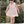 Girl Sweet Blossom Pink Tulle Peter Pan Collar Dress