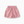 Girl Pink Leopard Print High-Waisted Shorts