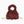 Girl Bow Charm Scrunch Bag