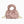 Girl Bow Charm Scrunch Bag