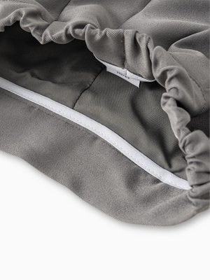 Girl Heather Grey Classic Pleated A-Line Skirt