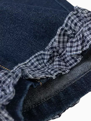 Girl Denim Wide-Leg Jeans