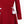 Girls Red and White Faux Fur Collar Winter Dress