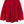 Girl Elegant Red Dress and White Ribbed Top Set